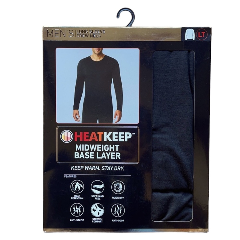 Heat Keep Mid Weight Base Layer Shirt